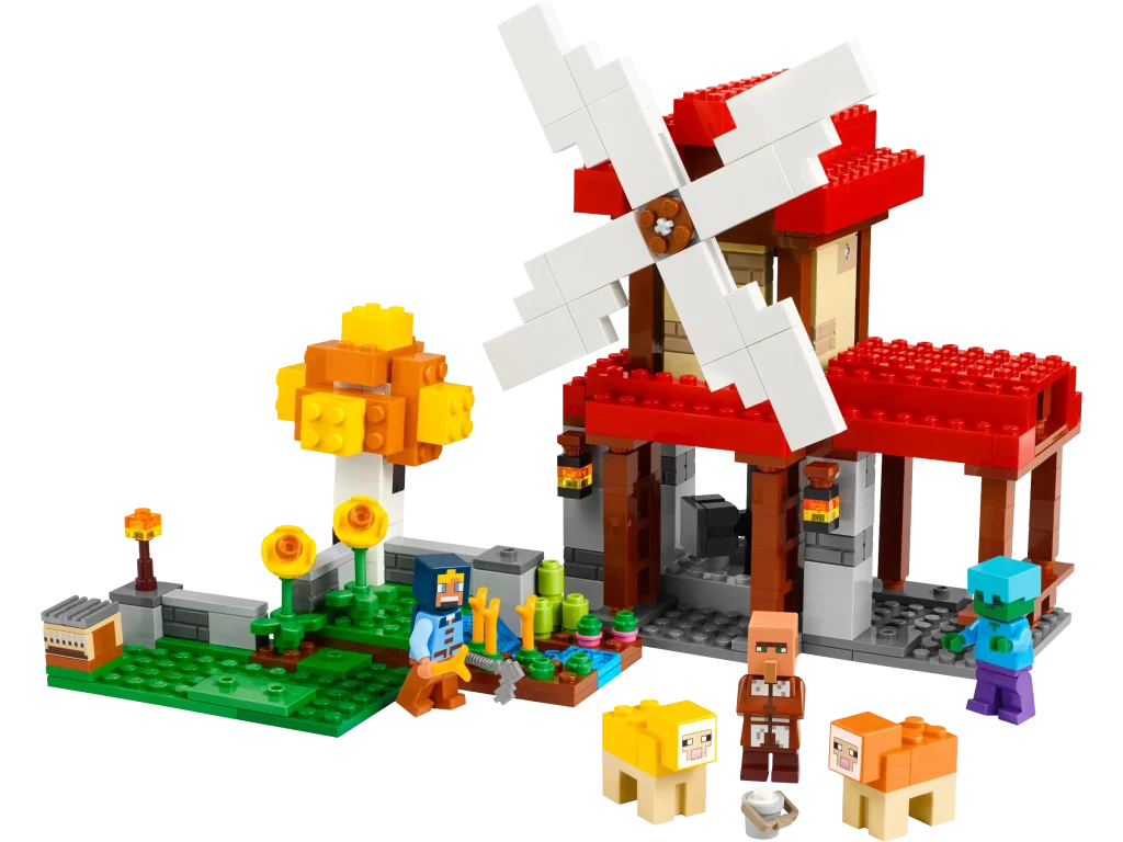LEGO Minecraft 21262 The Windmill Farm 3