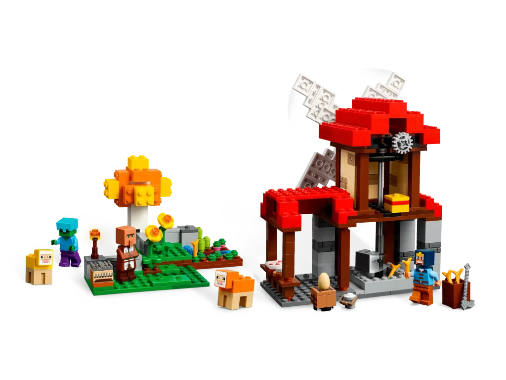 LEGO Minecraft 21262 The Windmill Farm 4