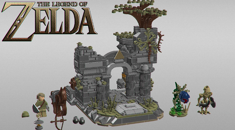 the legend of zelda project lego ideas