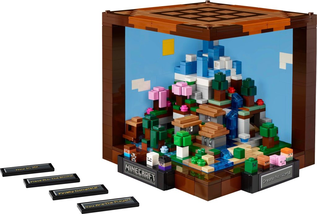 Biggest minecraft lego set in the world online