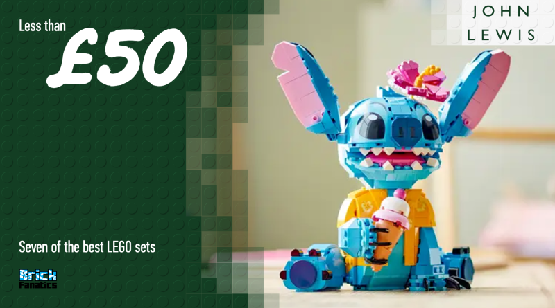 Seven of the best LEGO deals for less than £50 at John Lewis