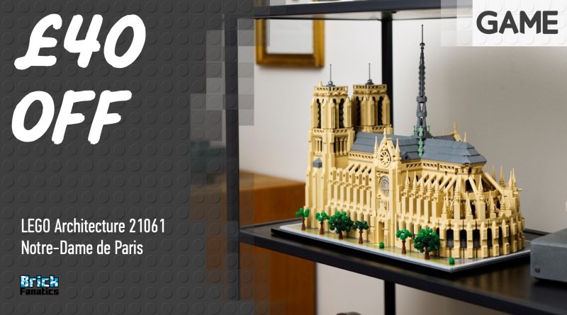 Early discount appears on LEGO Architecture Notre-Dame