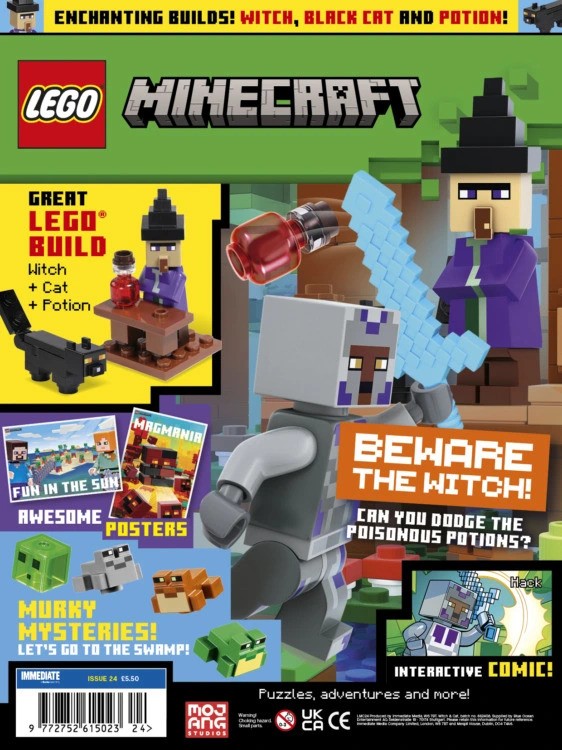 lego minecraft magazine issue 24