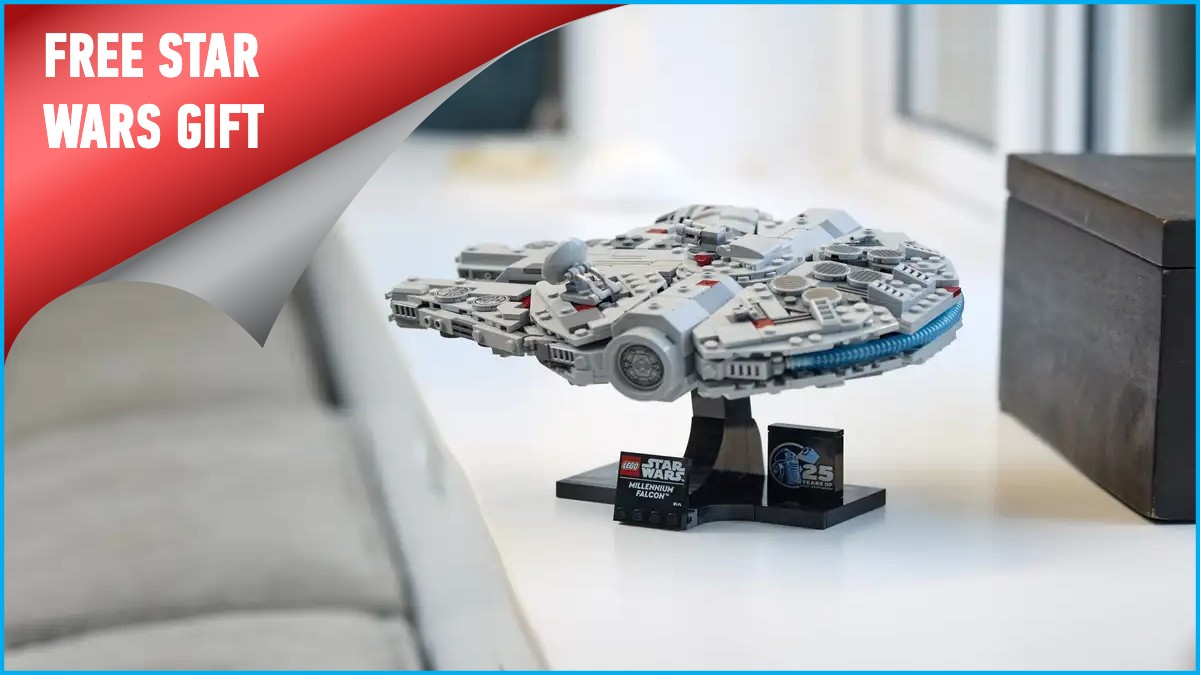 Free Star Wars Extra with selected LEGO Star Wars offers at Zavvi