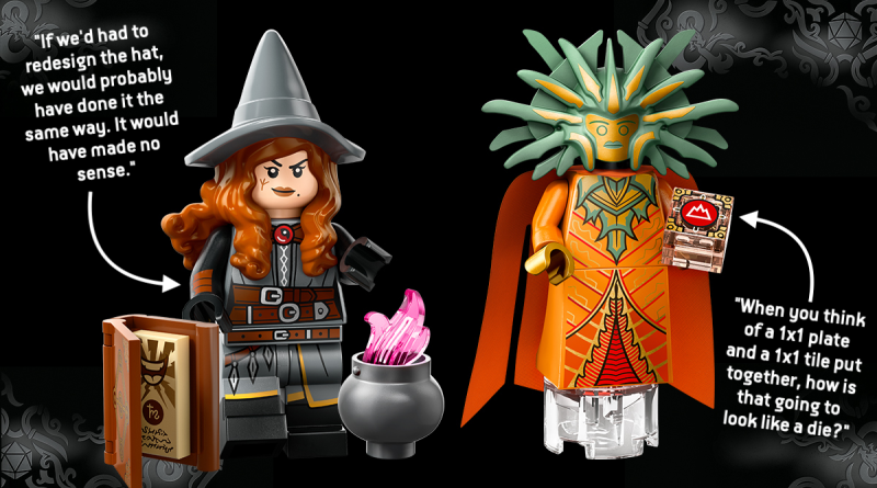 LEGO Dungeons & Dragons behind-the-scenes: Tasha the Witch Queen and the Lady of Pain