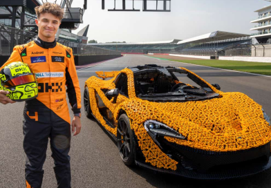 Life-size, driveable LEGO Technic McLaren P1 gets put through its paces