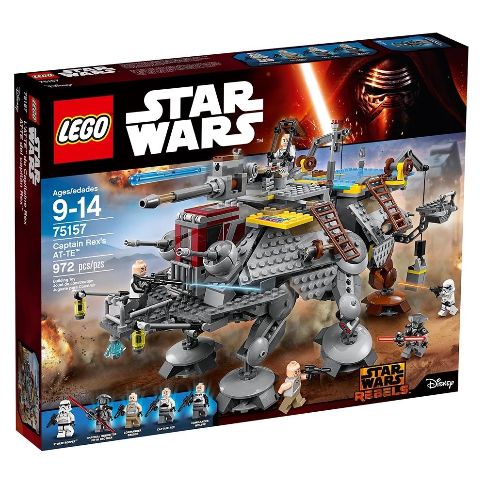 LEGO Captain Rex Minifigure - 75012 Star Wars - BARC Speeder (Phase 2)