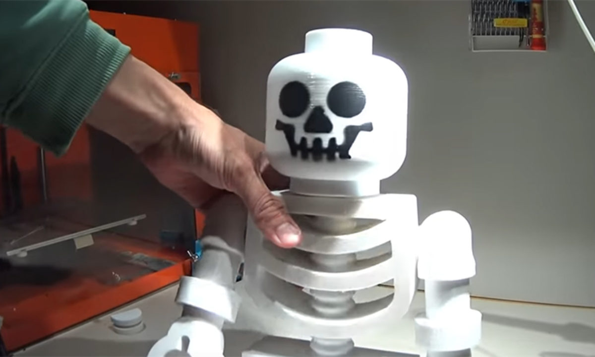 3d Druck Eines Lego Skeletts