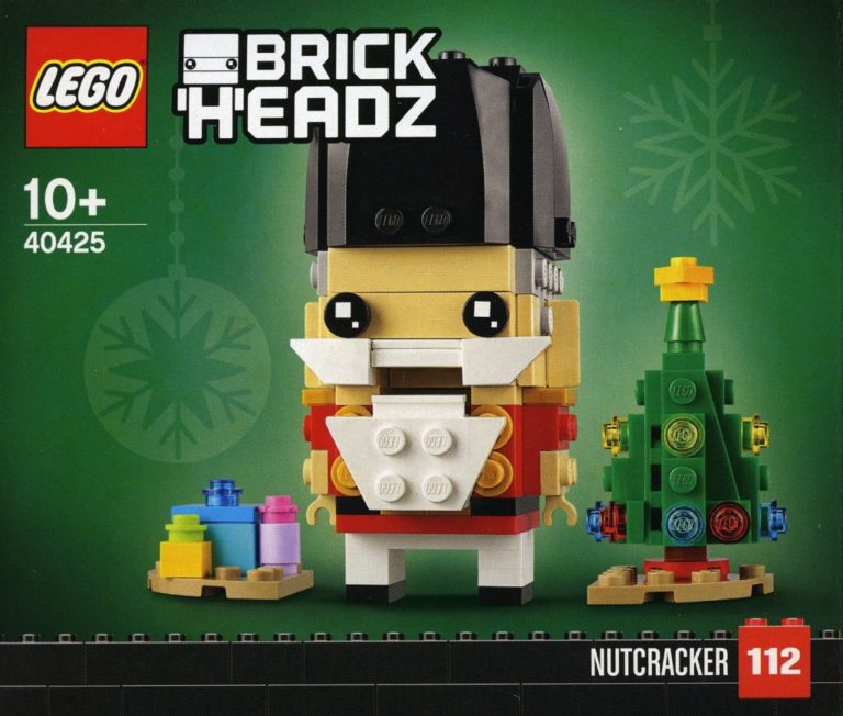 LEGO BrickHeadz 40425 Nutcracker Christmas set revealed