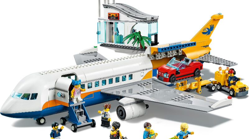 Puntos VIP dobles de LEGO en el avión de pasajeros LEGO 60262