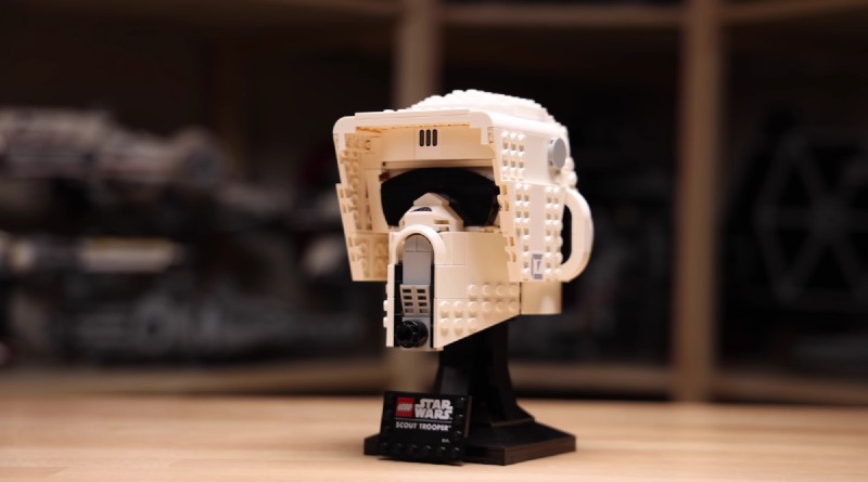 Lego star wars 75305 - collection de casque trooper explorador