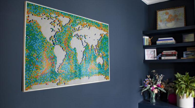 Cinq choses que vous devez savoir LEGO Art 31203 Carte du monde