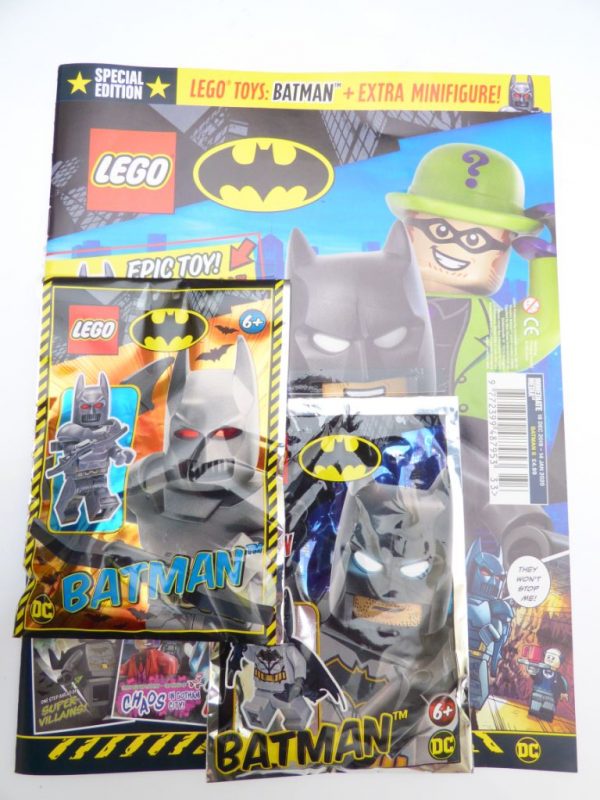 LEGO Batman magazine 6 comes with Armoured Batman minifigure