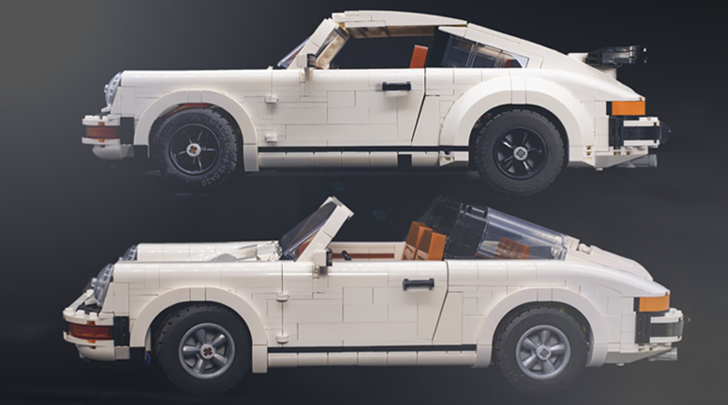 Reconstruire la Porsche 911 LEGO en une Lamborghini Countach