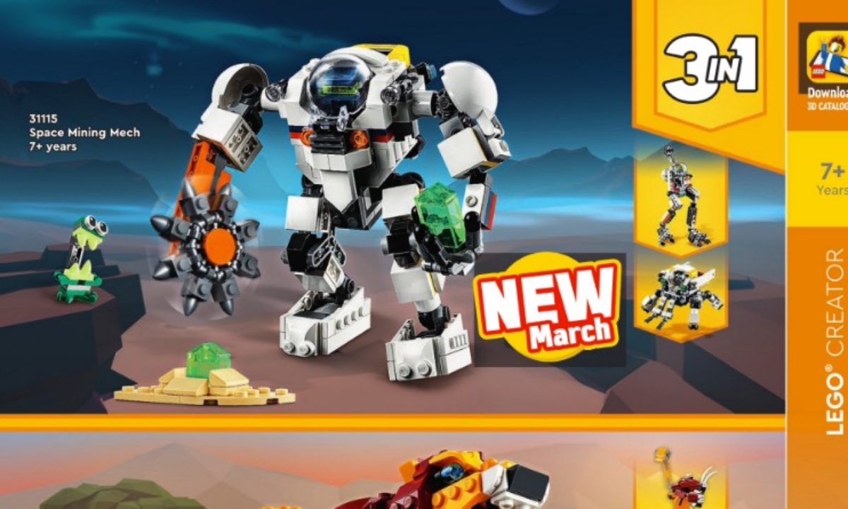 Lego Creator 3 In 1 Is Heading Back Into Space In 21