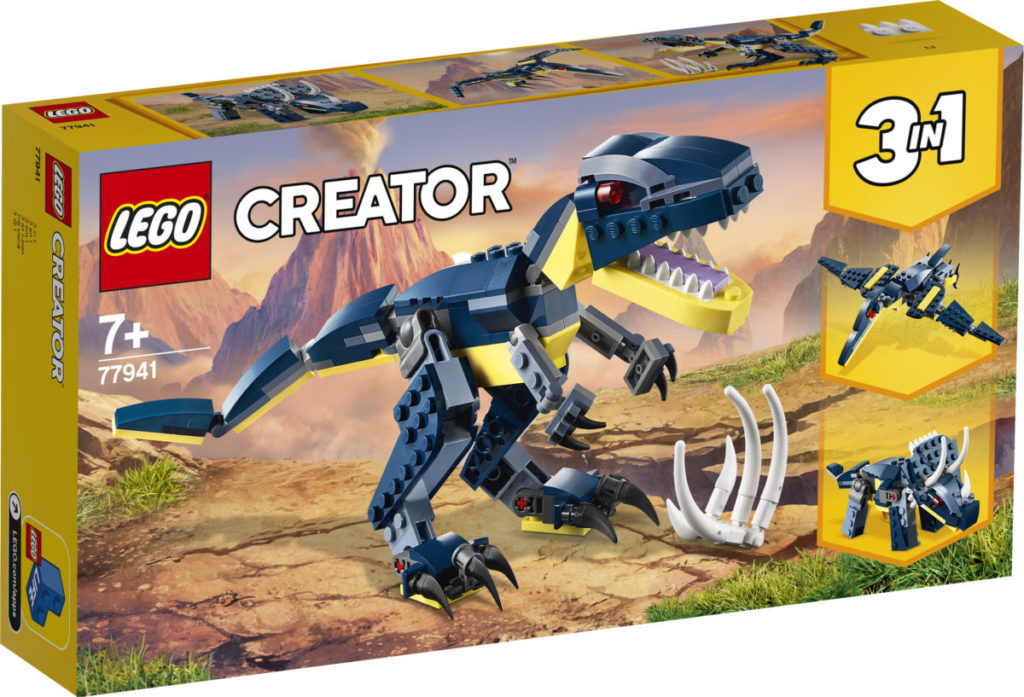 Rivelata ufficialmente la ricolorazione di LEGO Creator Mighty Dinosaurs