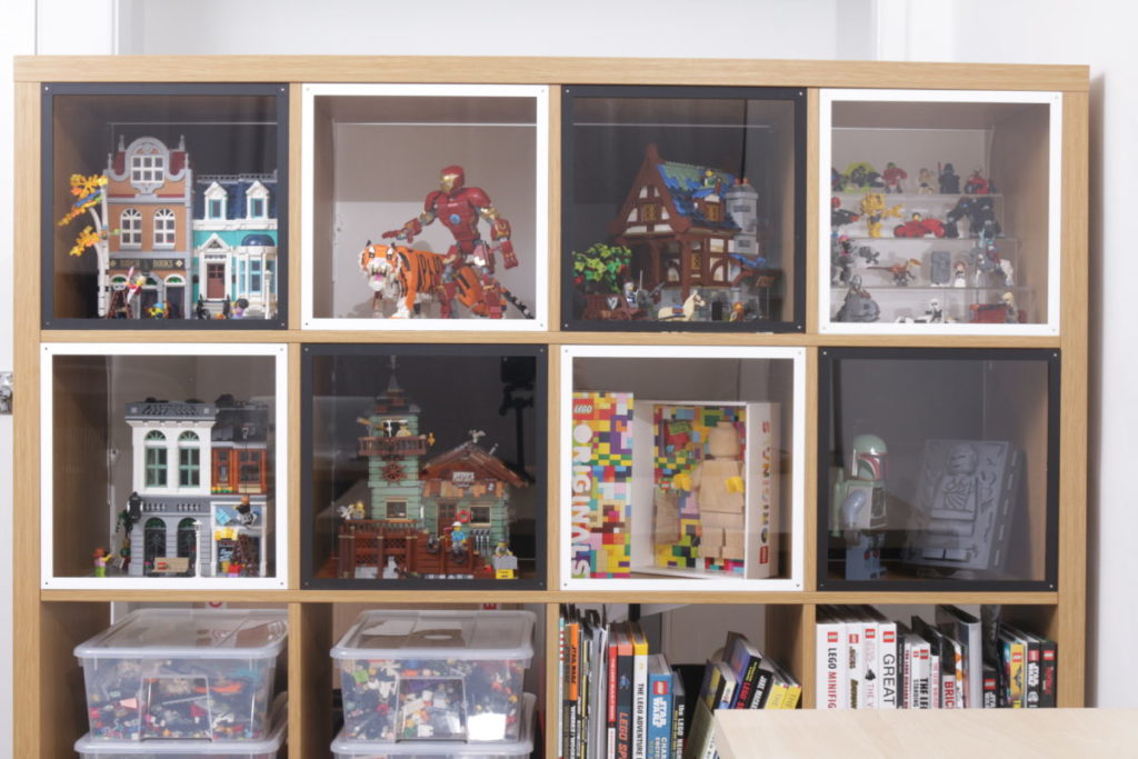 LEGO Display Windows for IKEA Kallax review and gallery