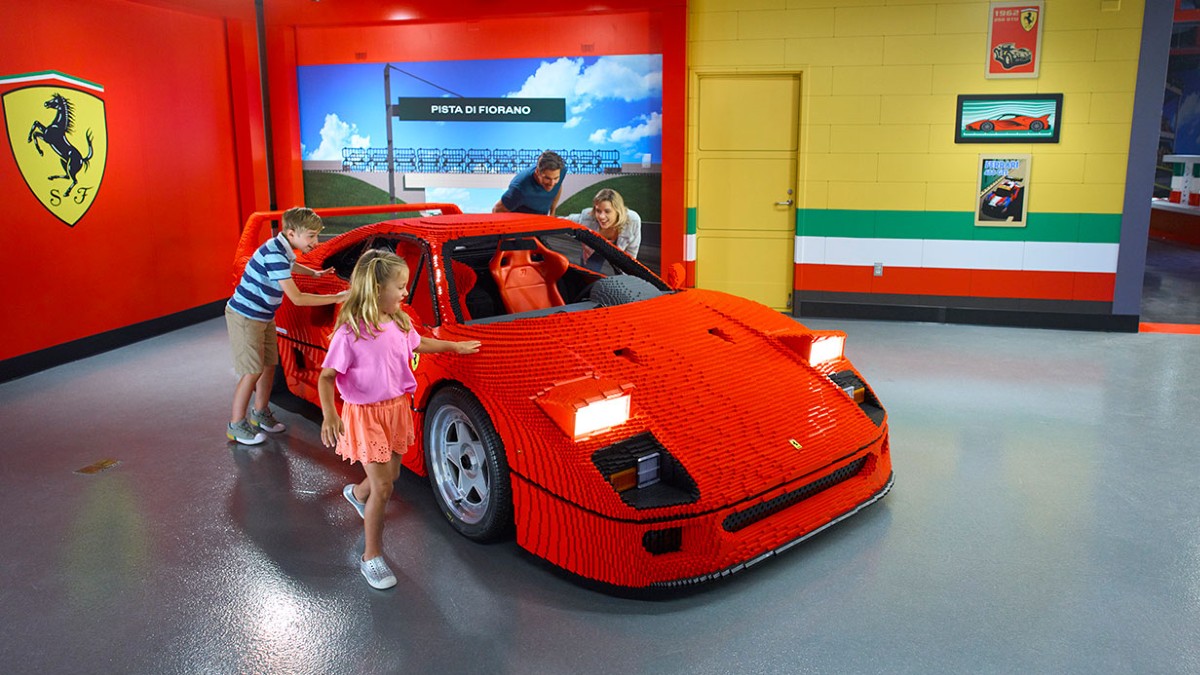 Inside LEGOLAND California's new Ferrari attraction