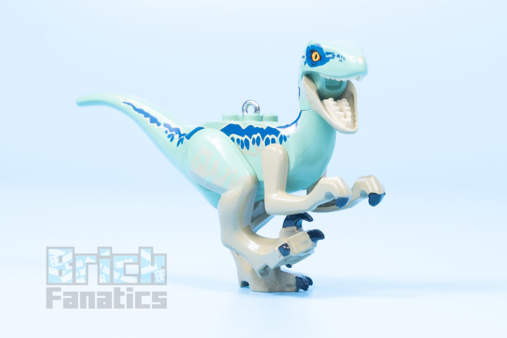 Lego Jurassic World Velociraptor Blue Ornament Review