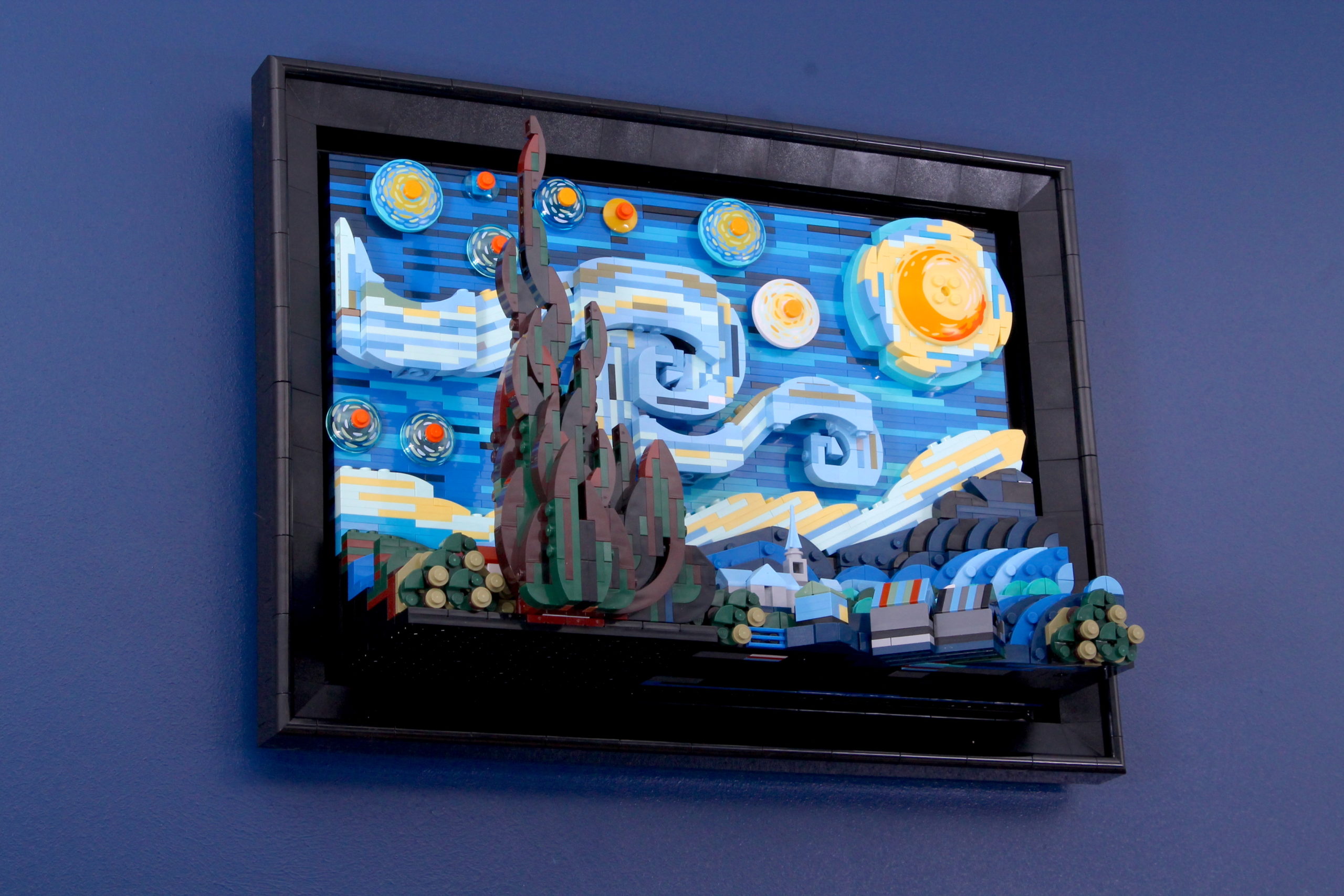 LEGO Ideas 21333 Vincent van Gogh - Notte Stellata, Set Fai da Te Creativo  per Adulti, Decorazione