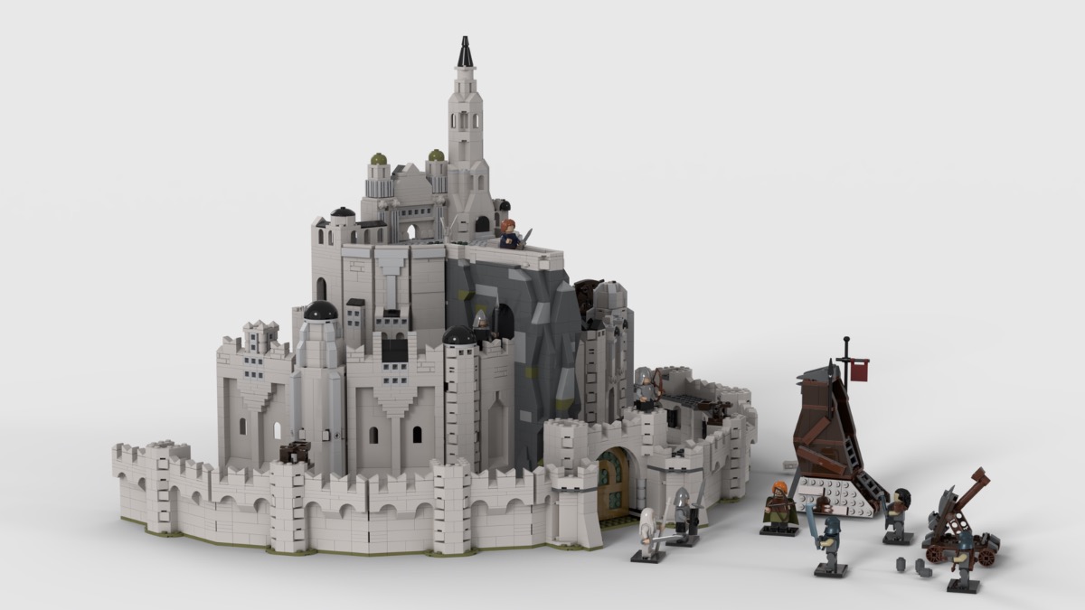 Lego : 150 millions de briques pour recréer l'univers du Seigneur des  Anneaux
