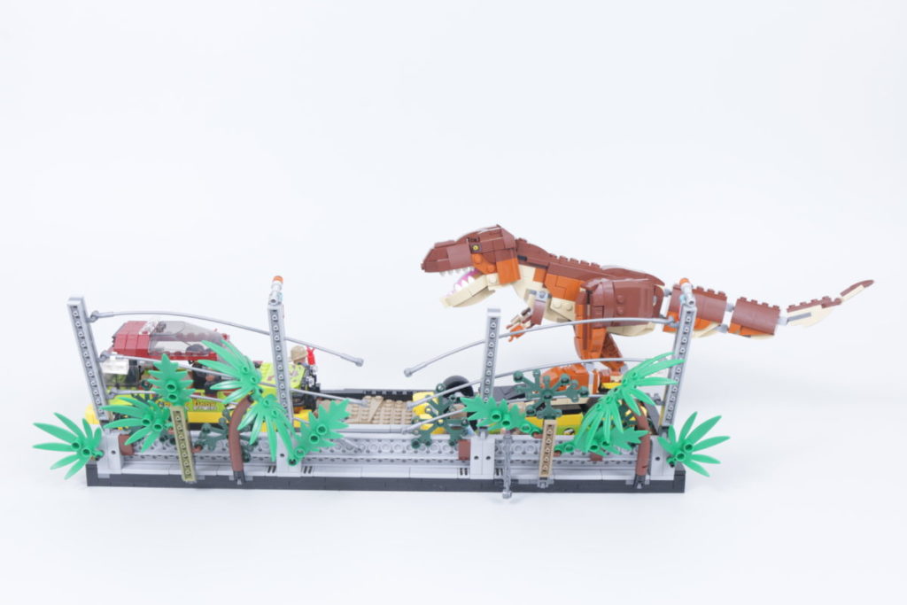 Lego Jurassic Park T. rex Breakout review