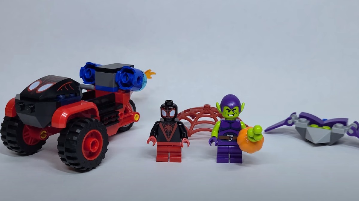 First look at LEGO Marvel Spider-Man Miles Morales Trike
