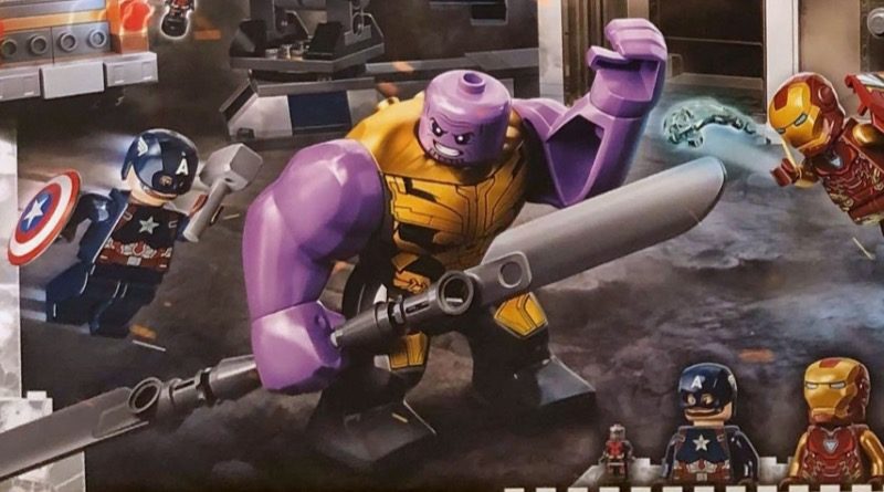 Finally, a bald LEGO Thanos bigfig