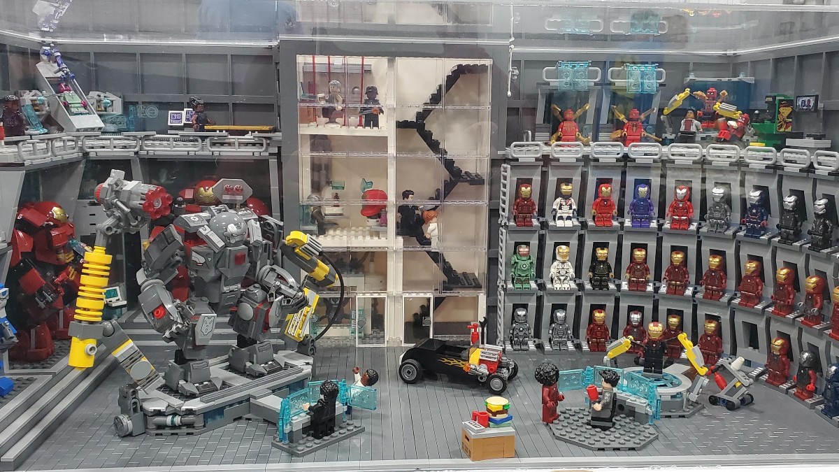 This LEGO Marvel build may have every Iron Man minifigure