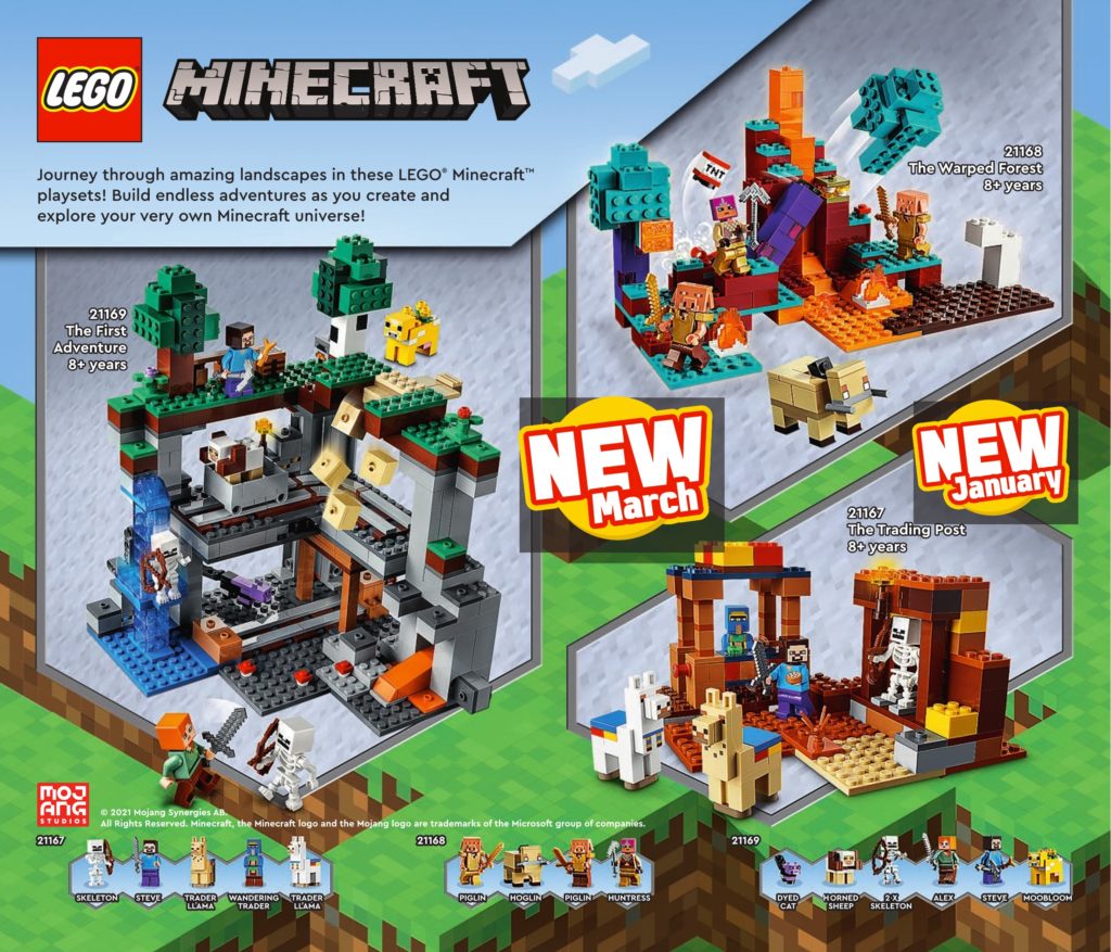 LEGO Minecraft 2024 Sets Revealed - The Brick Fan