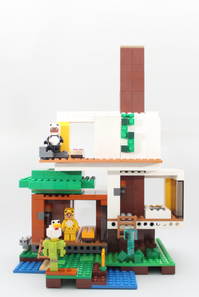 Lego Minecraft A Casa Da Árvore Moderna 21174