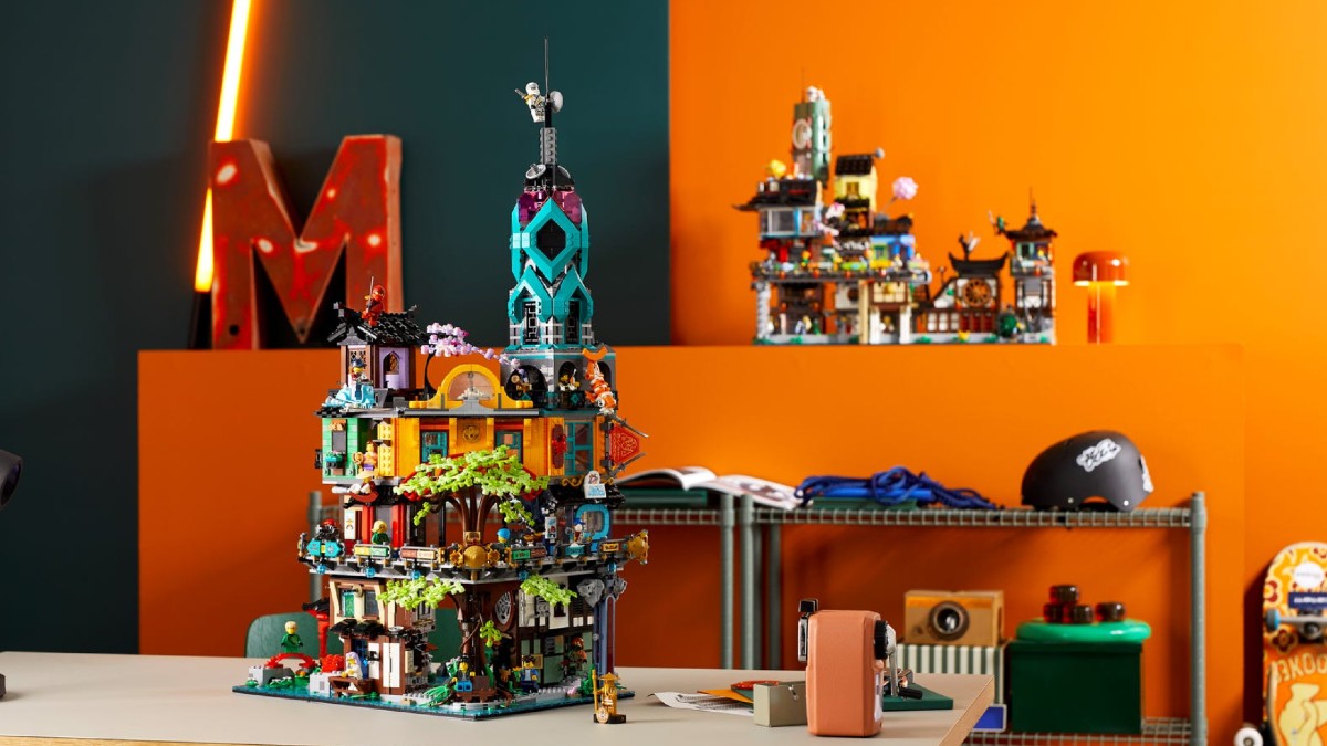 Enorme LEGO NINJAGO zomer 2024set zou dat zijn city