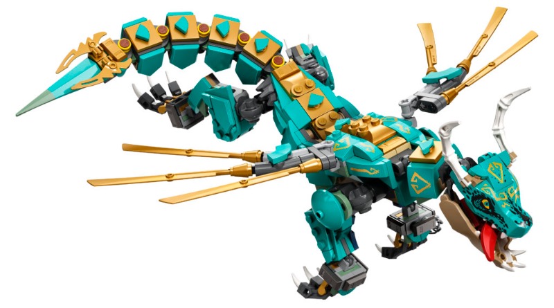 The new LEGO NINJAGO dragon was inspired by a 'big, hyper dog