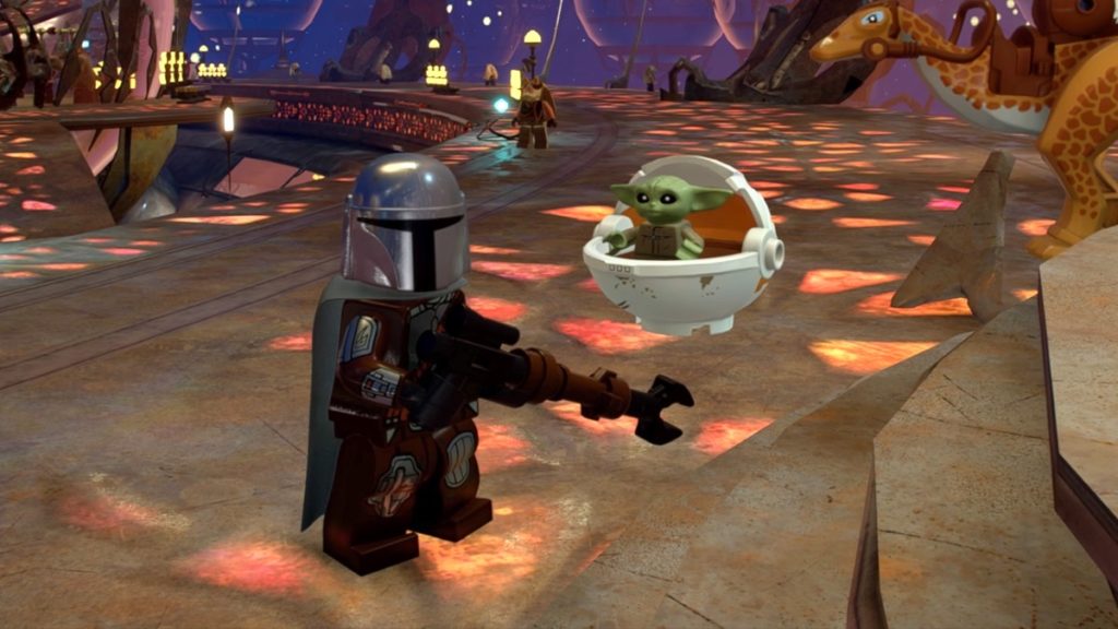 Acontece que você pode jogar como Grogu em LEGO Star Wars: A Saga Skywalker