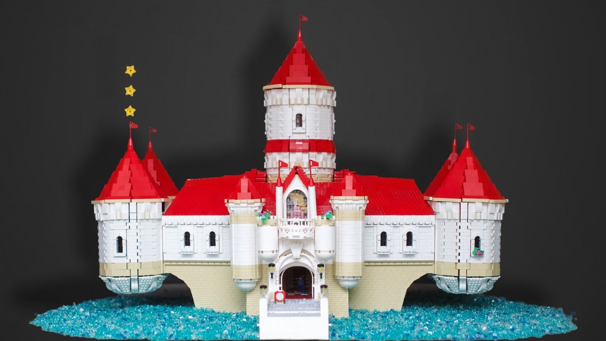 Un château de LEGO Super Mario Peach a déjà été fabriqué