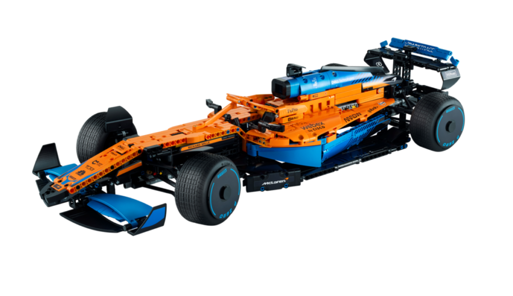 The history of open-wheel LEGO cars from Technic and more