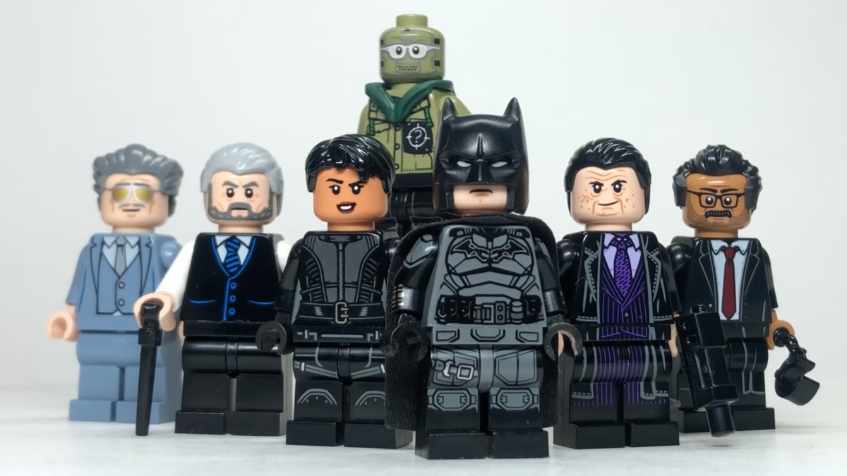 lego custom batman minifigs