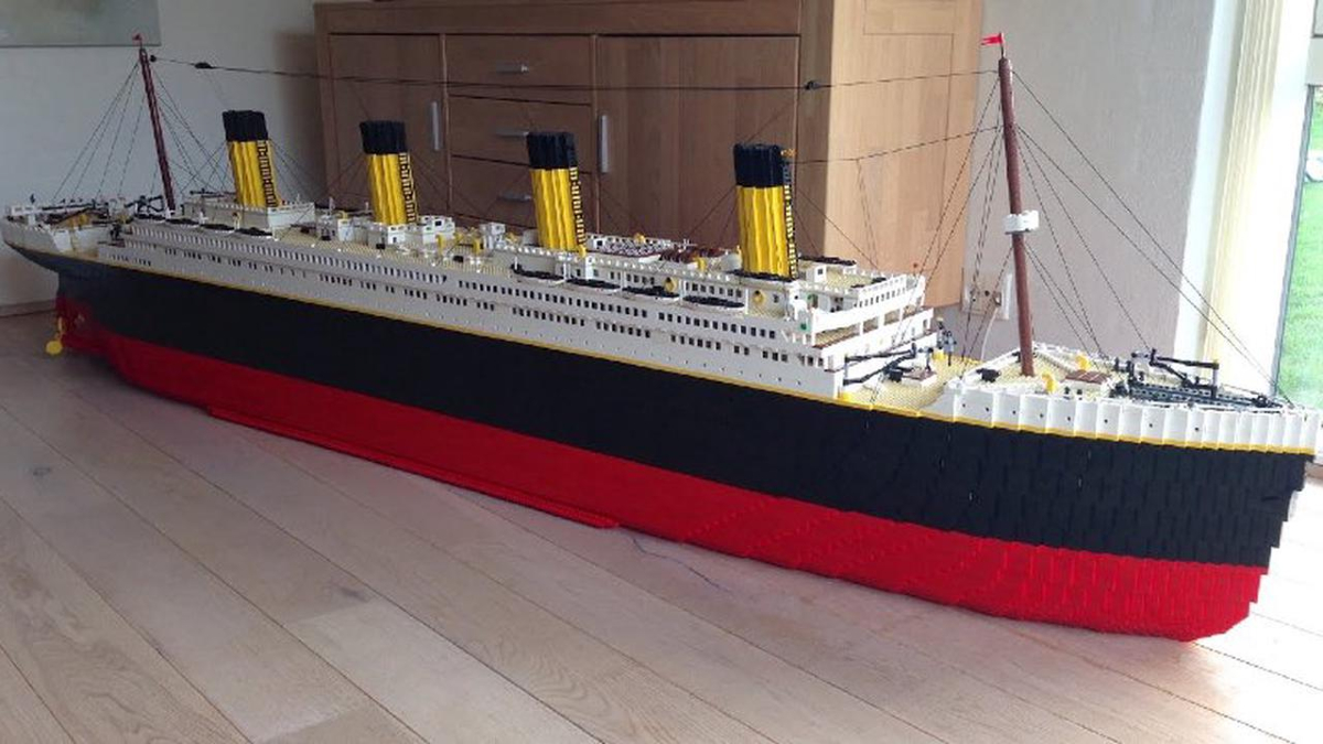 The rumoured LEGO Titanic could include over 12,000 pieces