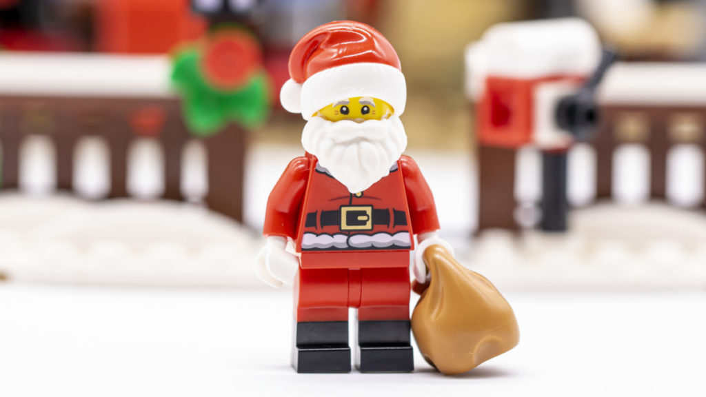 LEGO Icons 10293 La Visita di Babbo Natale, Set di Costruzioni per Adulti e  Famiglie, Decorazioni Natalizie per la Casa