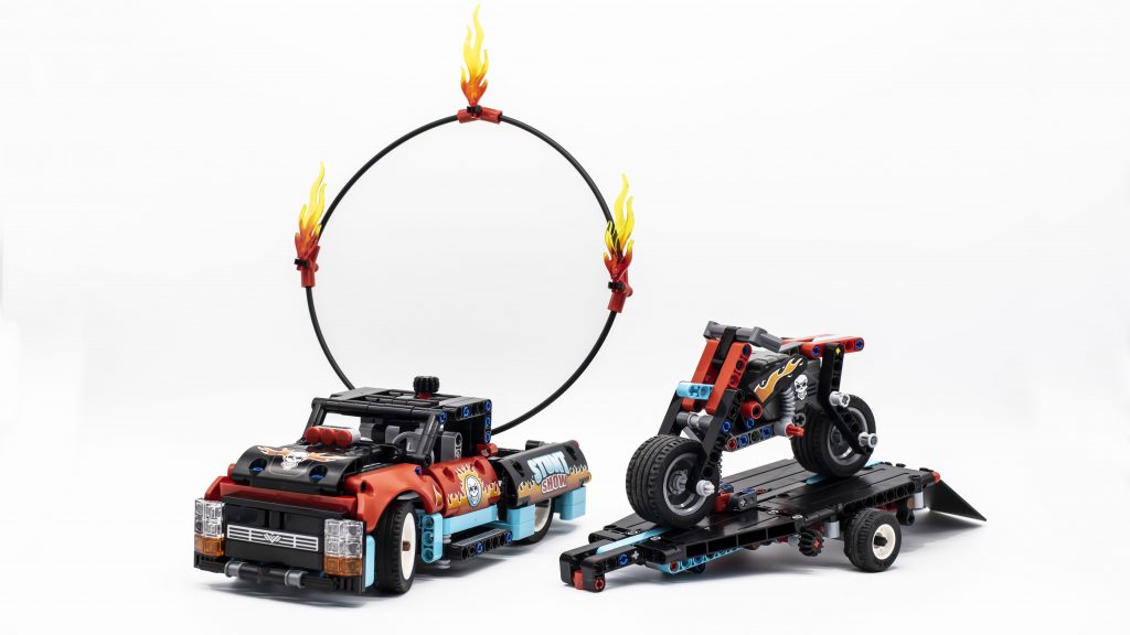 lego technic - Stunt Show Truck & Bike (42106) - Label Emmaüs