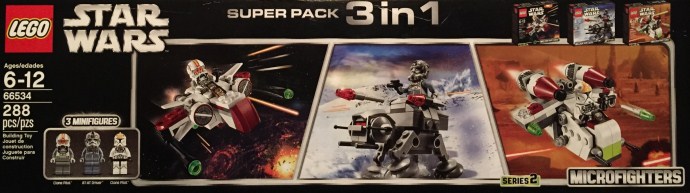 66534 Microfighter 3 in 1 Super Pack LEGO Set, Deals & Reviews
