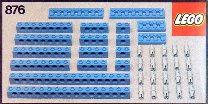 876 Blue Beams with Connector Pegs LEGO Set, Deals & Reviews