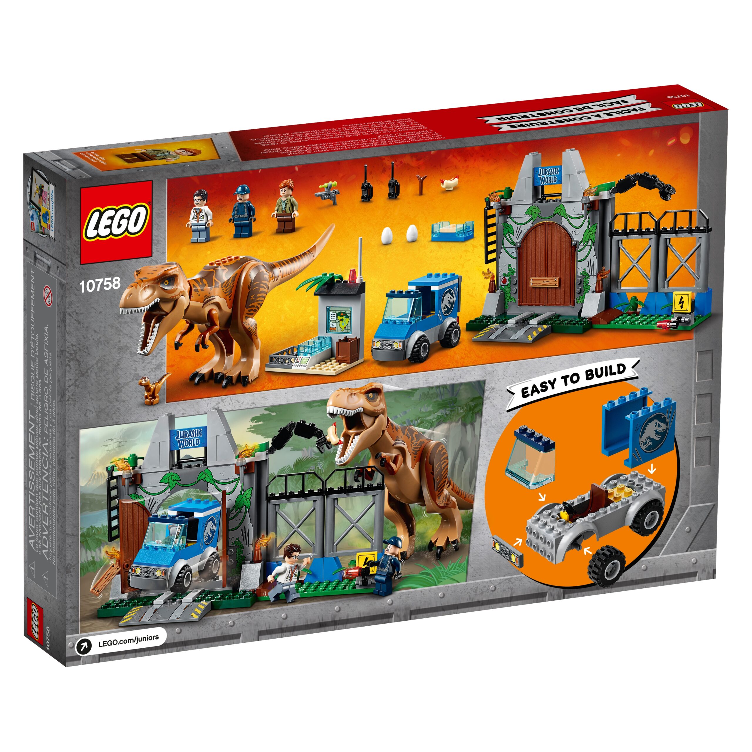 LEGO Jurassic World: T-Rex Transport (75933) Toys - Zavvi US