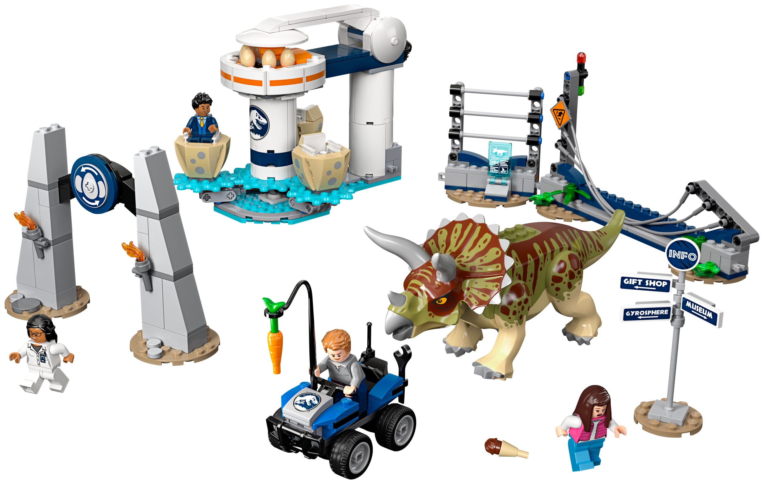 Triceratops Rampage Brick Fanatics